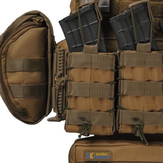 плитоноска Warmor Gen.3 Pro Max + 9 підсумків койот | Зображення 9