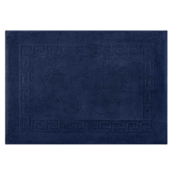 Килимок для ніг махровий Ardesto Home 50х70см, 100% бавовна, темно-синій (ART2557NA) | Зображення 2