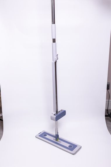 Швабра з вертикальною камерою для віджиму, телескопічна ручка, прибирання плитки, ламінату, паркету, лінолеуму HP-35015-6 | Зображення 4
