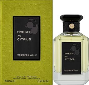 Парфумована вода Fragrance World Fresh As Citrus 100 мл