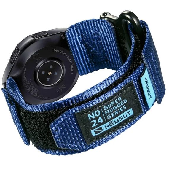 Ремешок для часов Hemsut HGA121 Super Strong Nylon Blue 22mm