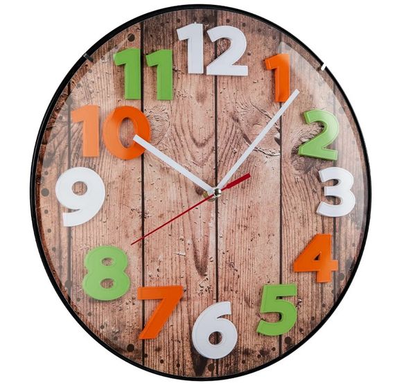 Годинник настінний Technoline WT7435 Wood Brown (WT7435) (DAS301308) | Зображення 2