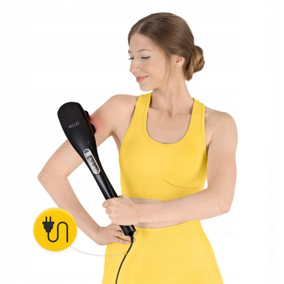 Ручний вібраційний масажер для тіла 4FIZJO Long Stick 7 в 1 4FJ0556 Black (P-5907739319142) | Зображення 3