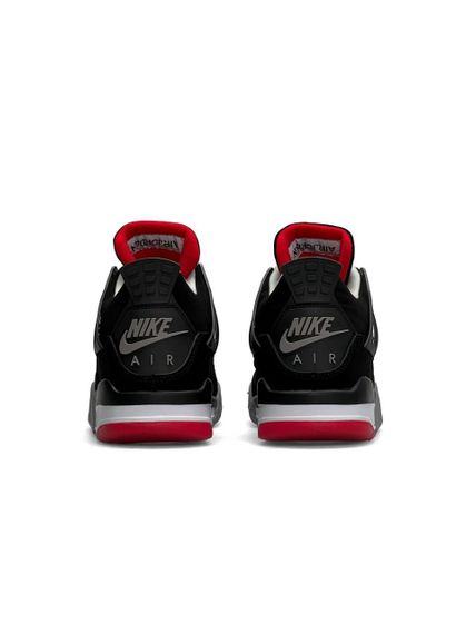Чоловічі кросівки Air Jordan 4 Retro M Bred , весна, літо, осінь , В'єтнам 42 26.5 см | Зображення 4
