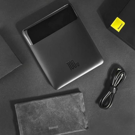 Портативна Батарея Baseus Blade Digital Display 100W 20000mAh* black | Зображення 3