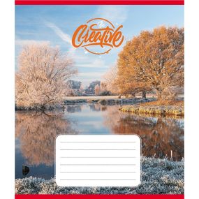 Тетрадь общая "В горах" 096-630220K-3 в клеточку, 96 листов