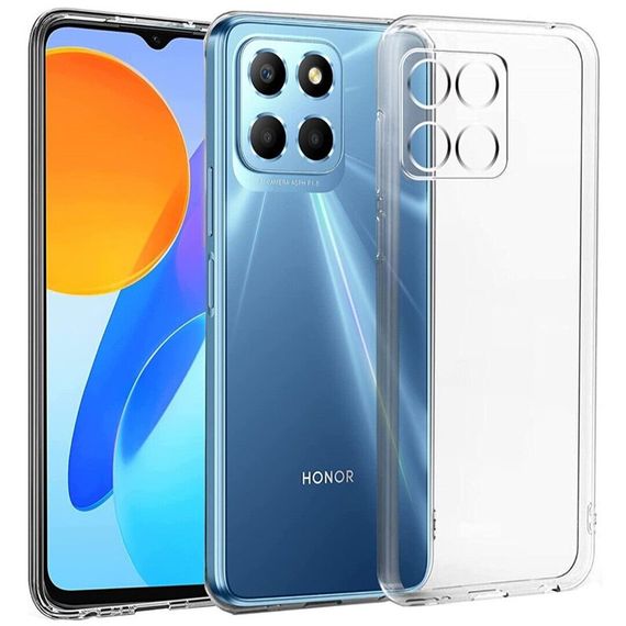 TPU чохол Epic Transparent 1,5mm для Huawei Honor X6a Безбарвний (прозорий)