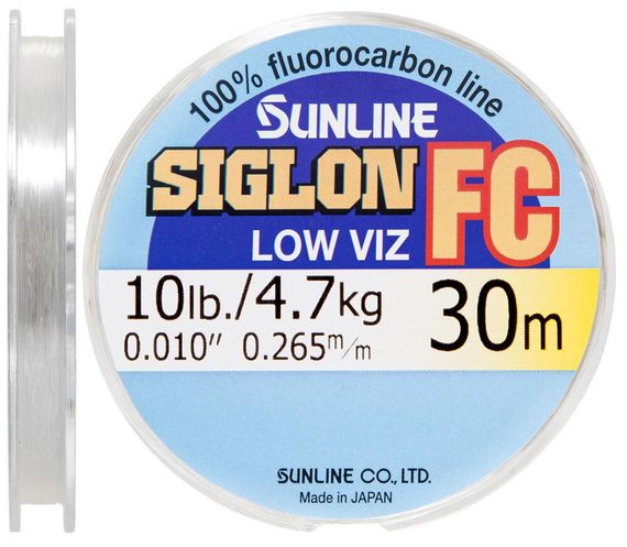 Флюорокарбон Sunline Siglon FC 30m 0.265mm 4.7kg поводковий