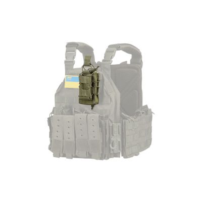 Підсумок 2E подвійний, зелений (2E-MILTACDPOUCH-Y-OG) | Зображення 1