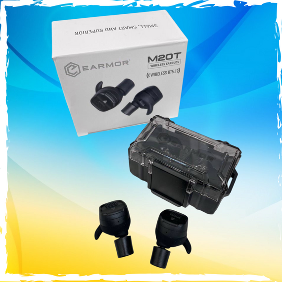 Беруші тактичні Earmor M20T. Навушники-беруші 82 дБ. Беруші військові, для ЗСУ