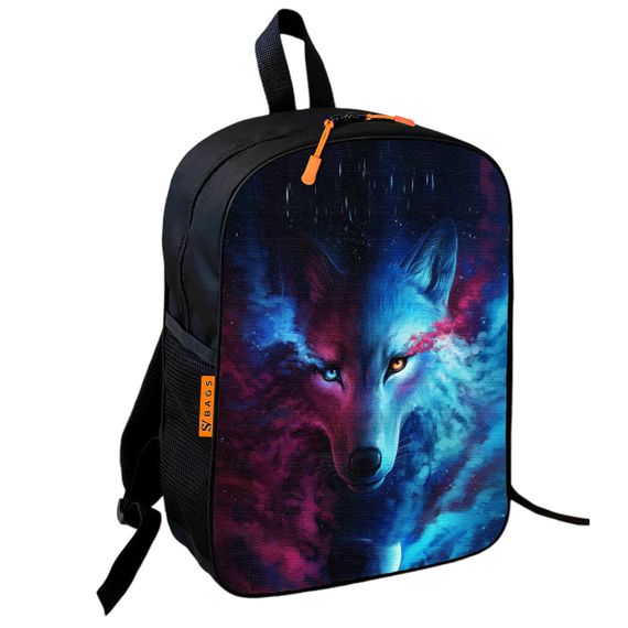 Рюкзак шкільний дитячий 36х27см Вовк для хлопчика (00868)