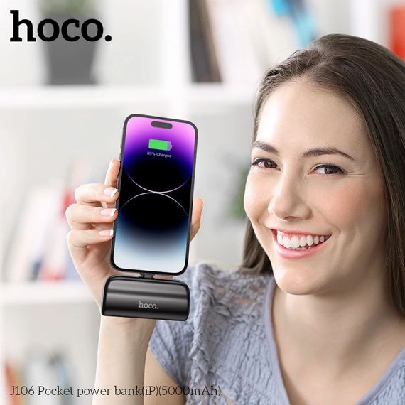 Power Bank [новий бренд] J106 Pocket 5000mAh Type-C (44534-J106_268) | Зображення 4
