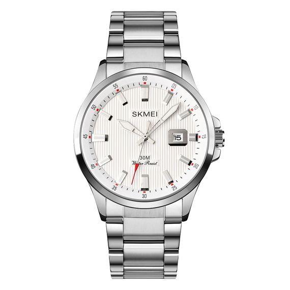 Чоловічий годинник Skmei 1654SI Silver