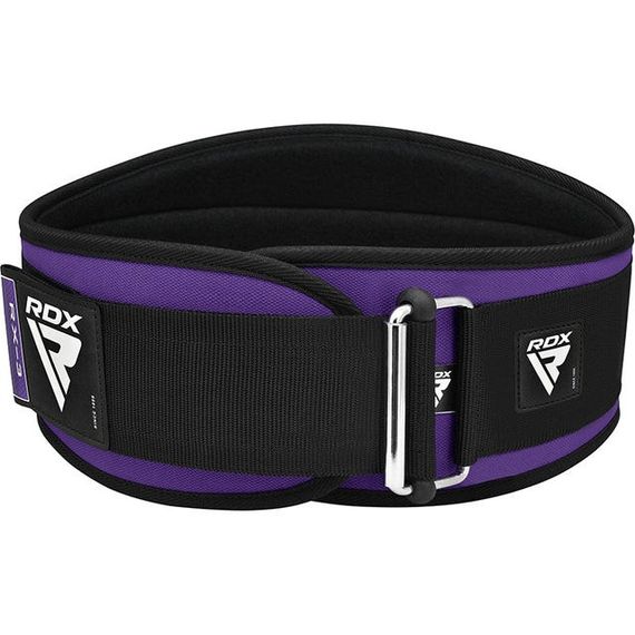 Пояс для важкої атлетики RDX RX3 EVA Curve неопреновий PURPLE-XS | Зображення 2