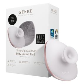 Щетка для тела GESKE Body Brush metal 4в1 starlight, Бежевый
