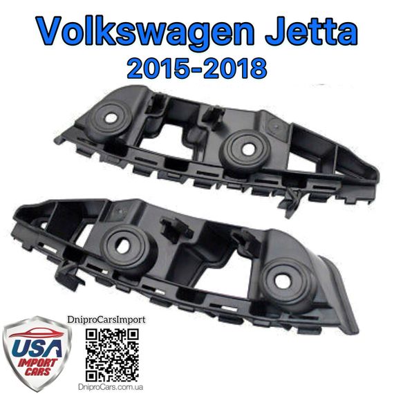 Volkswagen Jetta 2015-2018 кронштейн, кріплення бампера переднього ліве, 5C6807183A