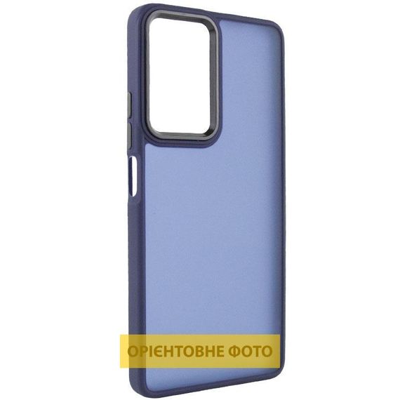 Чохол TPU+PC Lyon Frosted для Infinix Smart 10 Navy Blue