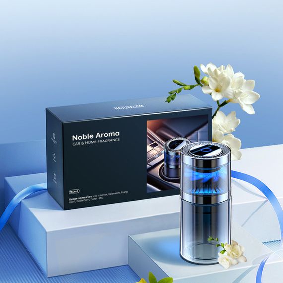 Ароматизатор/освежитель воздуха в машину Noble Aroma (160ml) Transparent | Зображення 5