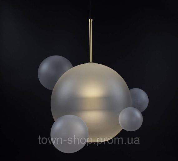 Люстра потолочная LED AA397-300+4-ab-wh Бронза 50-180х51х51 см. | Зображення 5