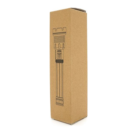 Ліхтар ручний Voltronic XHP90, 1LED XHP90, 45W, бічний світлодіод, 7 режими, ZOOM, 2х18650/6200mah, Black, IP40, кабель | Зображення 3