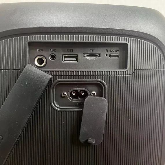 Портативна Bluetooth колонка PartyBox 320 240W RGB чорна • Акустична система PartyBox 320 з колесами, підсвіткою, караоке та акумулятором чорна | Зображення 4