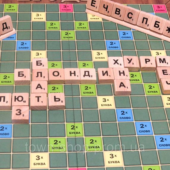 Настольная игра "Эрудит" 0987 деревянная | Зображення 4