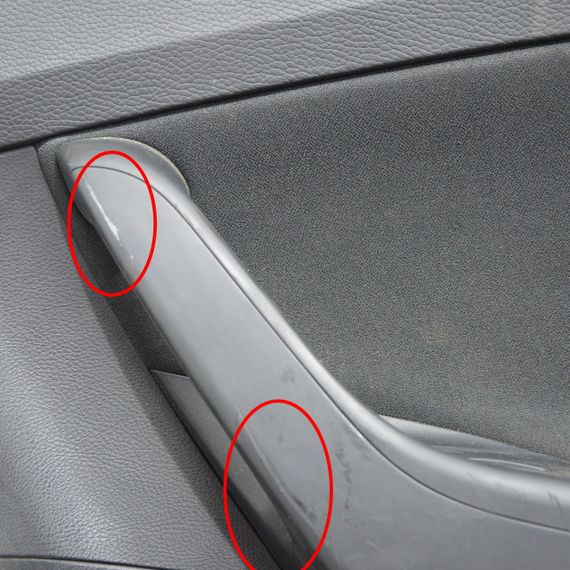 Карта дверей задня права Volkswagen Passat B6 2005-2010 Обшивка задніх правих дверей Фольксваген 3C9867212 | Зображення 1