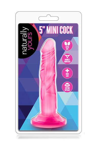 Фалоімітатор NATURALLY YOURS MINI COCK PINK | Зображення 1