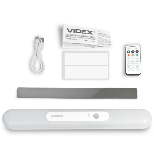 LED Світильник акумуляторний з датчиком руху VL-NL013W-SR Videx | Зображення 2