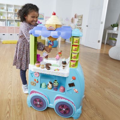 Набор для творчества Hasbro Play-Doh Мега набор: машинка с мороженым (F1039) | Зображення 4