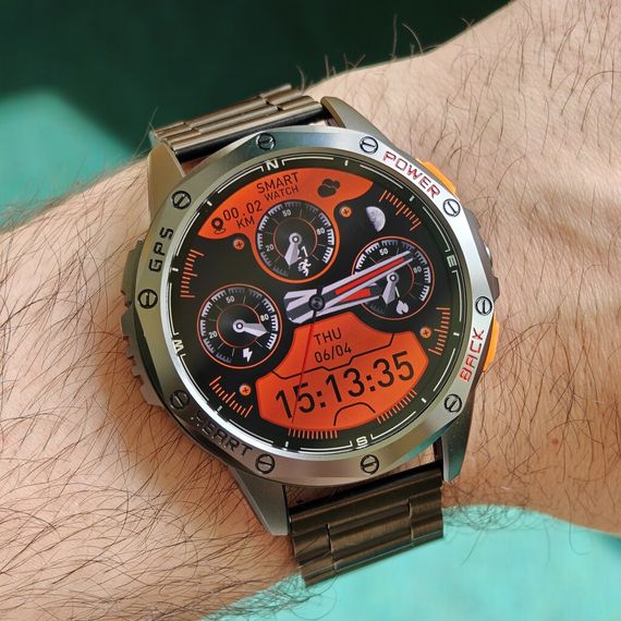 Smart GPS Max Steel Black, 3 ремешка | Зображення 6