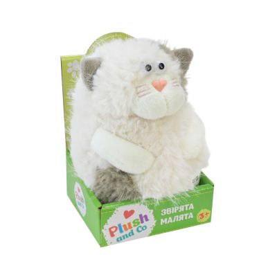 М'яка іграшка Plush and Co PLC25015 "Котик" 13 см, Ціна за 1 іграшку (6906231365496) Вид 1