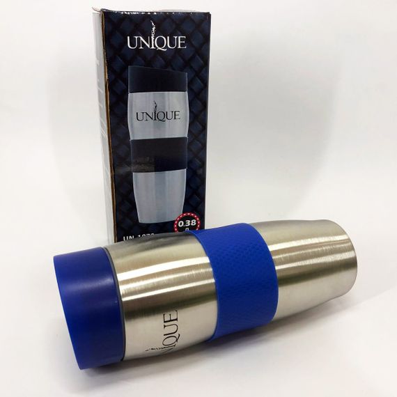 Термокухоль UNIQUE UN-1072 0.38 л, Термокухоль для дітей, Термос для питної води. Колір: синій | Зображення 8