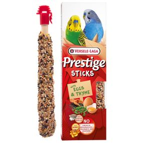 Лакомство для волнистых попугайчиков Versele-Laga Prestige Sticks Small Parrot Eggs & Thyme, 2 шт х 30 гр
