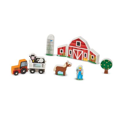 Ігровий набір Melissa&amp;Doug дерев&apos;яний &quot;Ферма і трактор&quot; (MD14800) | Зображення 1
