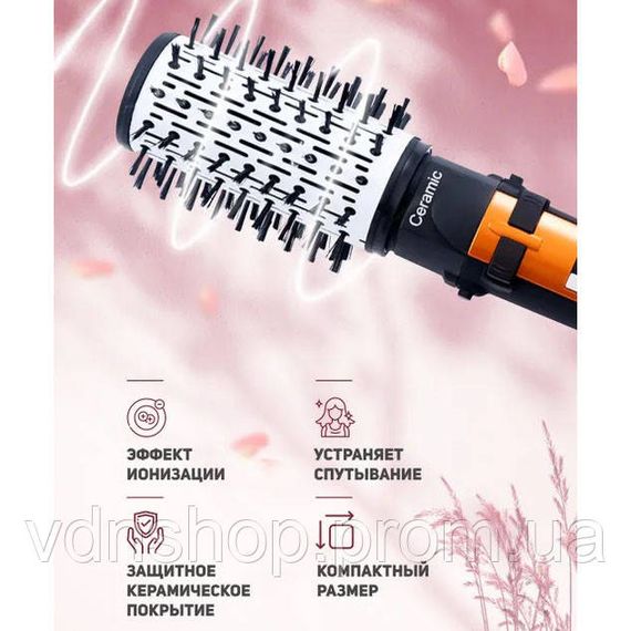 Фен для волосся з дифузором, Дорожній фен для волосся Електричний укладання NR-65 | Зображення 9