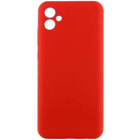 Чехол Silicone Cover Lakshmi Full Camera (AAA) для Samsung Galaxy A07 Красный / Red