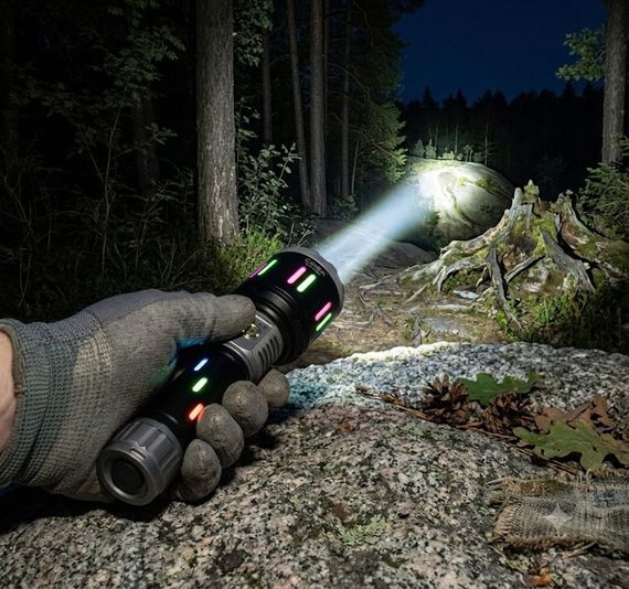 Ліхтарик ручний cb g683 1*26800 battery / Тактичний ліхтар / Світлодіодний ліхтар на акумуляторі | Зображення 2