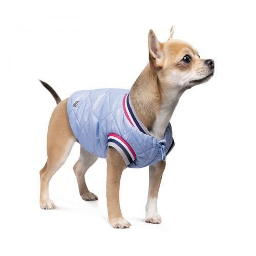 Бомбер Pet Fashion «Spike» для собак, размер L, голубой | Зображення 1