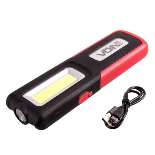 Переносна лампа "VOIN" VL-109, 5W-COB+3W XPE/Power Bank 2000mAh/магніт/інд. заряда | Зображення 5