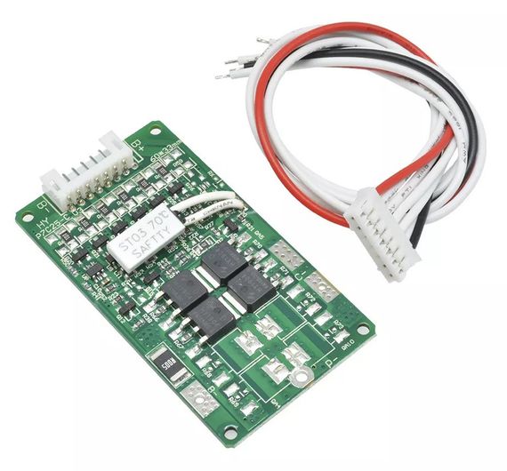 Плата BMS 6S 18650  с защитой и балансировкой для зарядки Li-Ion аккумуляторов Diymore | Зображення 2