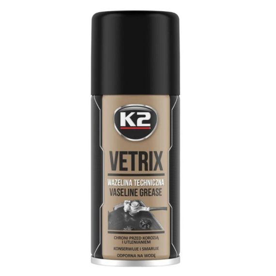 Мастило універсальне K2 Bond Vetrix Vaseline рідке синтетичне біле аерозоль 140 мл (B400)