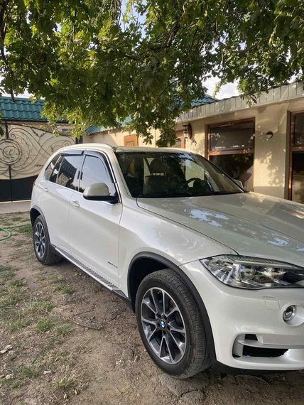 Вітровики з хром молдингом (4 шт, HIC) для BMW X5 F-15 2013-2018 рр | Зображення 1