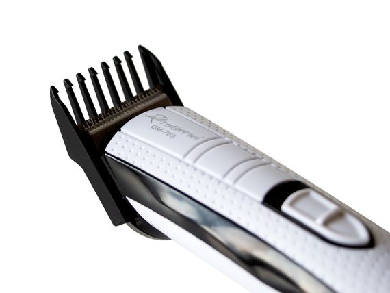 Аккумуляторный мужской триммер для бороды усов и тела Gemei GM 769 3 W машинка для стрижки | Зображення 3