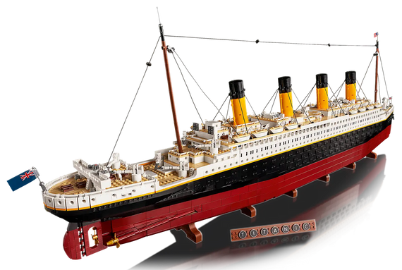 Блочный конструктор Титаник 1.15 метра, 9090PCS | Зображення 2