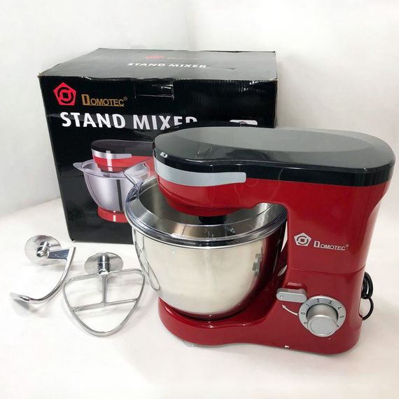 Кухонний комбайн новий Domotec, Потужний кухонний планетарний міксер, Тістоміс настільний для дому ZD-51 | Зображення 2