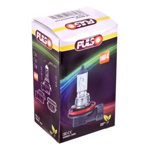 Лампа PULSO/галогенна HB4/9006/P22D 12v55w clear/c/box | Зображення 1