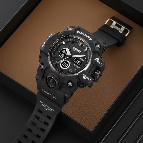 Чоловічий годинник Skmei 2197BK Black | Зображення 4