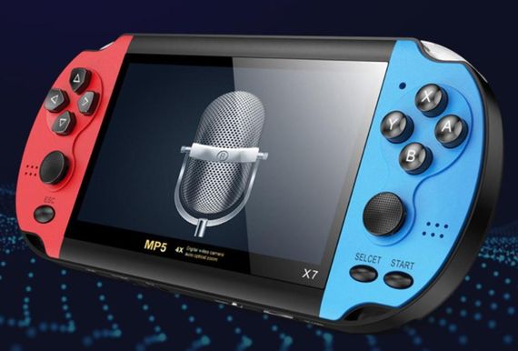 Ігрова приставка (портативна консоль) з встановленими 1000 игр 8gb XPRO PSP 7 | Зображення 4