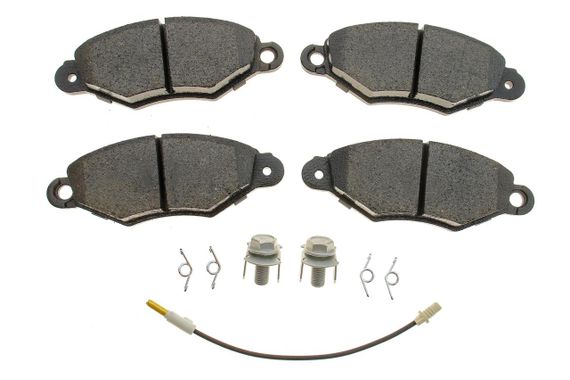 Колодки тормозные передние Renault Kangoo 97- Nissan Kubistar 03- +датчик  22-0253-1